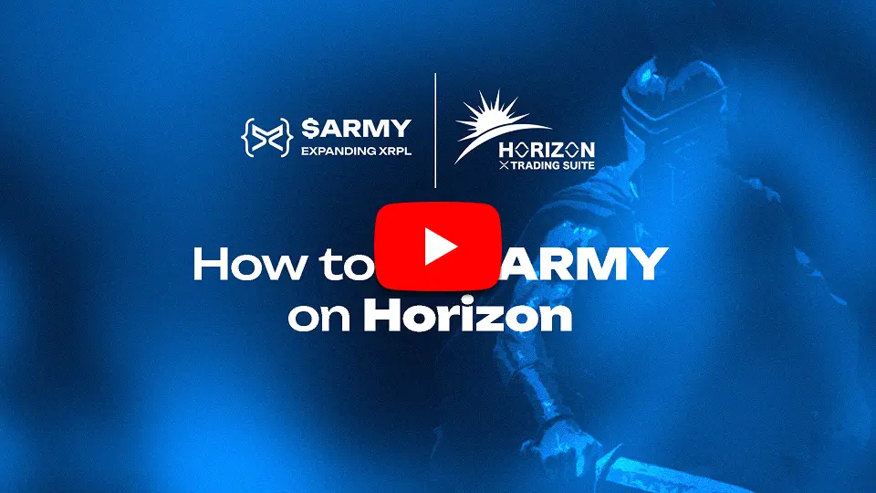 How to buy ARMY on Horizon